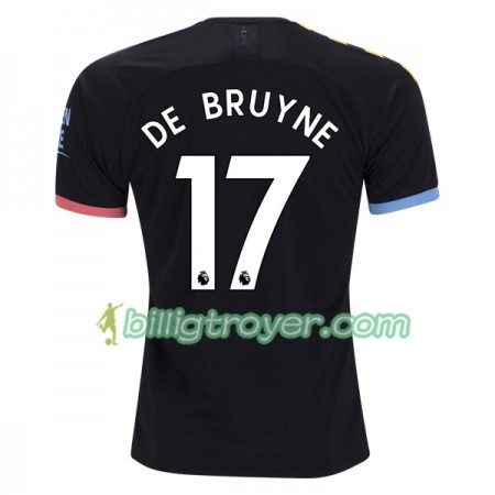 Billige Fotballdrakter Manchester City De Bruyne 17 Bortedraktsett 2019/20 Kortermet